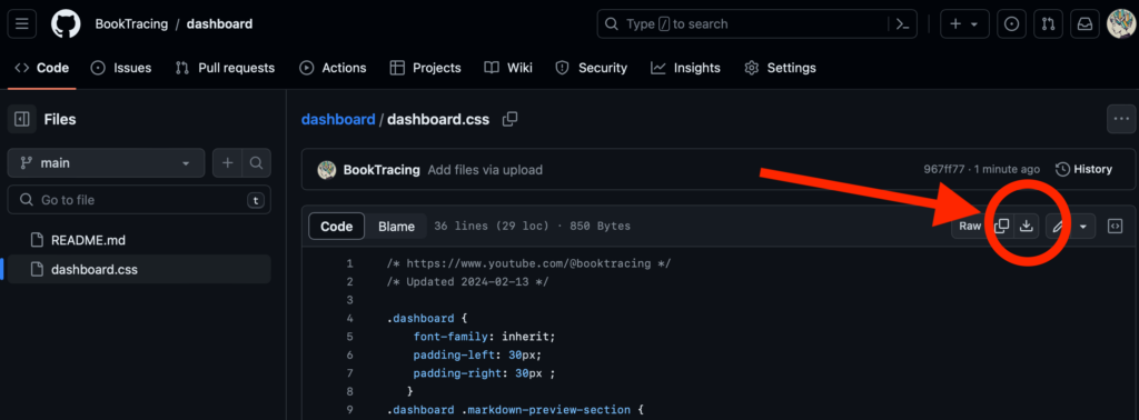 옵시디언 대시보드, MOC 만들기