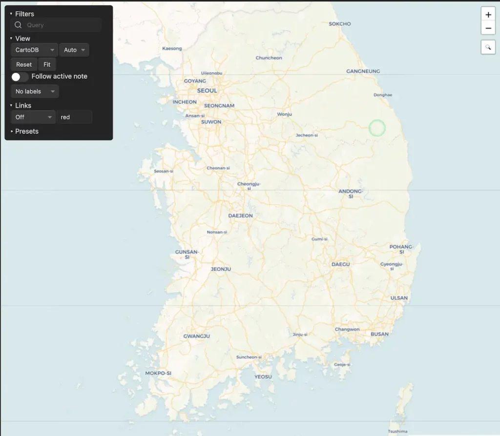 옵시디언 지도 위치 표시, 커스텀 지도 만들기 Map View